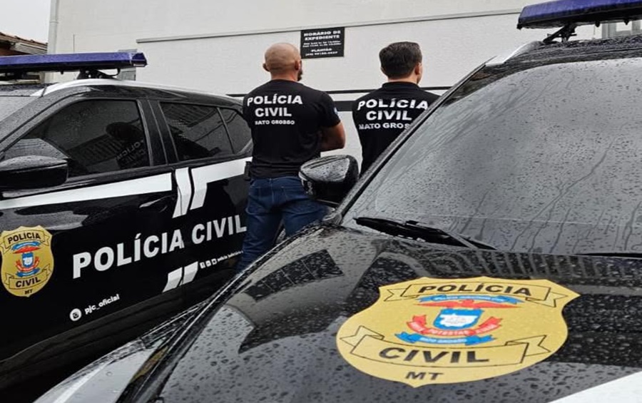 Imagem: Policia Civil Padrasto foge para Sergipe, mas é localizado e preso após investigação da Polícia Civil de MT Imagem: Policia Civil Padrasto foge para Sergipe, mas é localizado e preso após investigação da Polícia Civil de MT