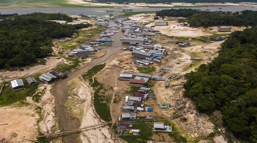 Imagem: SECA AMAZONIA Seca na Amazônia atingiu 38% das áreas habitadas no último El Niño Imagem: SECA AMAZONIA Seca na Amazônia atingiu 38% das áreas habitadas no último El Niño