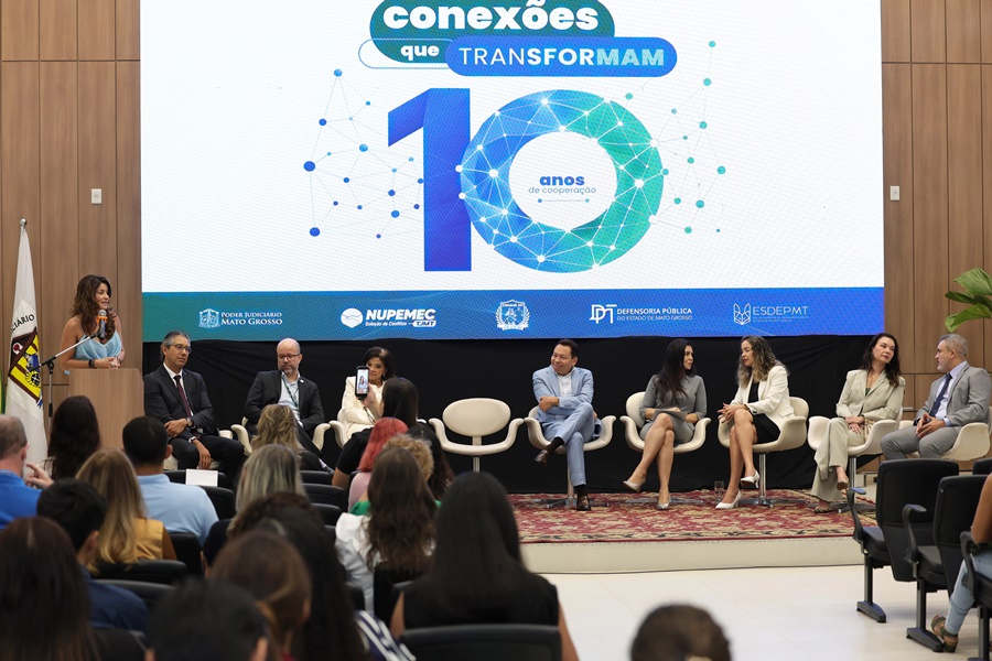 Imagem: Tribunal de Justica TJMT e Defensoria Pública celebram 10 anos de parceria voltada à solução consensual de conflitos Imagem: Tribunal de Justica TJMT e Defensoria Pública celebram 10 anos de parceria voltada à solução consensual de conflitos