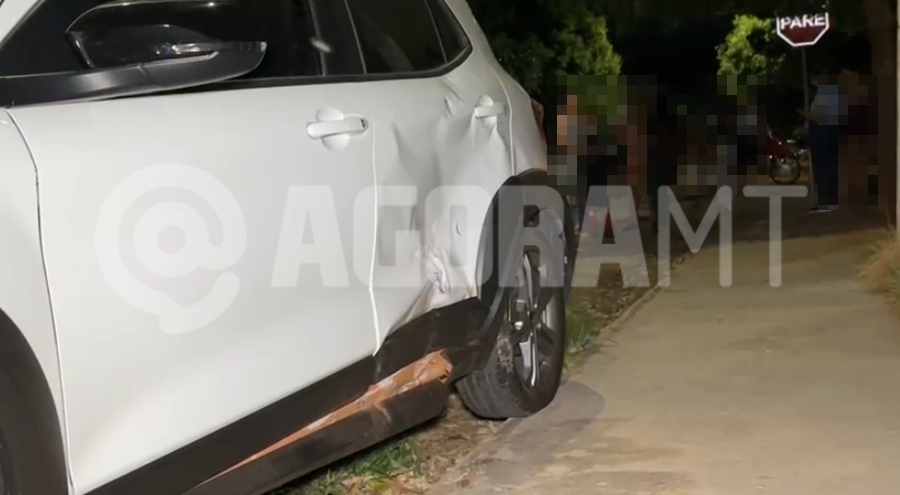 Imagem: Veiculo Fiat Pulse envolvido no acidente EXCLUSIVO | Motociclista sofre fraturas após acidente na Vila Cardoso e moradores voltam a cobrar melhorias na sinalização Imagem: Veiculo Fiat Pulse envolvido no acidente EXCLUSIVO | Motociclista sofre fraturas após acidente na Vila Cardoso e moradores voltam a cobrar melhorias na sinalização