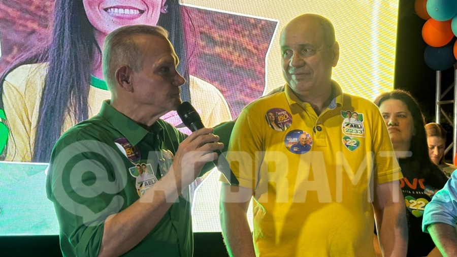 Imagem: Wellington Fagundes candidato ao Governo de MT prestiagiando a inauguracao da campanha do candito a Deputado Estadual Neles Farias Neles Farias lança candidatura a deputado estadual em Rondonópolis ao lado de Wellington Fagundes Imagem: Wellington Fagundes candidato ao Governo de MT prestiagiando a inauguracao da campanha do candito a Deputado Estadual Neles Farias Neles Farias lança candidatura a deputado estadual em Rondonópolis ao lado de Wellington Fagundes