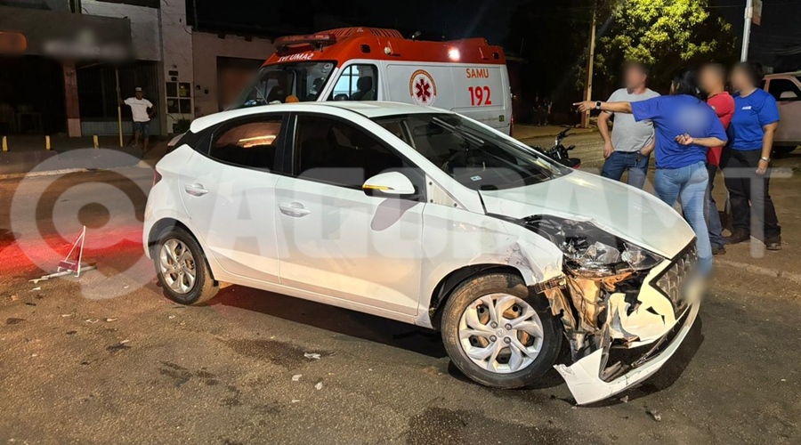 Imagem: WhatsApp Image 2026 09 04 at 18.23.48 Exclusivo: Motociclista fica ferido e é arremessado sobre carro durante acidente envolvendo três veículos Imagem: WhatsApp Image 2026 09 04 at 18.23.48 Exclusivo: Motociclista fica ferido e é arremessado sobre carro durante acidente envolvendo três veículos