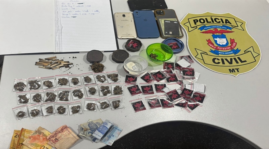 Imagem: WhatsApp Image 2026 09 05 at 09.31.30 Polícia Civil prende homem com drogas, celulares, dinheiro e anotações de possíveis dívidas ligadas ao tráfico Imagem: WhatsApp Image 2026 09 05 at 09.31.30 Polícia Civil prende homem com drogas, celulares, dinheiro e anotações de possíveis dívidas ligadas ao tráfico