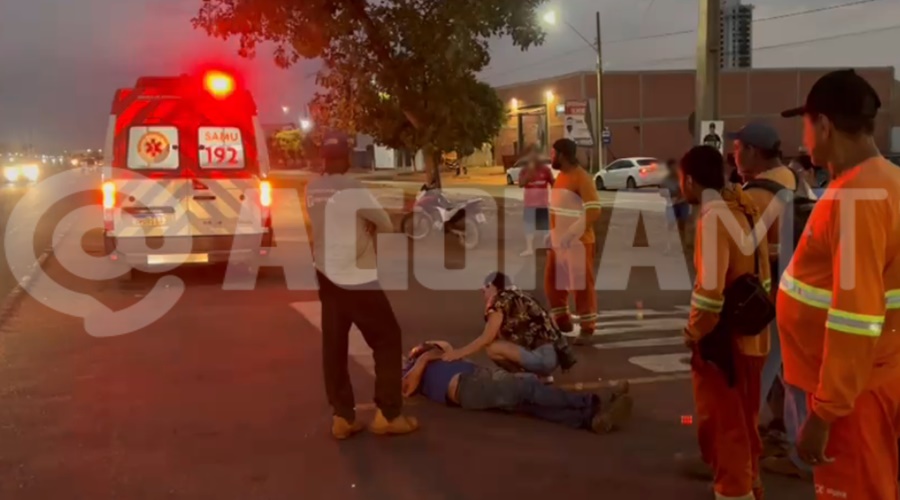 Imagem: acidente gran Batida após conversão de carro deixa motociclista ferido no início da noite desta terça-feira (01) próximo ao Granville Imagem: acidente gran Batida após conversão de carro deixa motociclista ferido no início da noite desta terça-feira (01) próximo ao Granville
