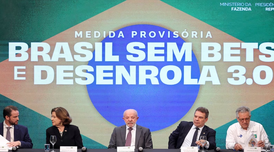 Imagem: coletiva sobre as bes AGU prepara ofensiva contra bets no STF e aponta rombo de até R$ 141 bilhões na economia Imagem: coletiva sobre as bes AGU prepara ofensiva contra bets no STF e aponta rombo de até R$ 141 bilhões na economia