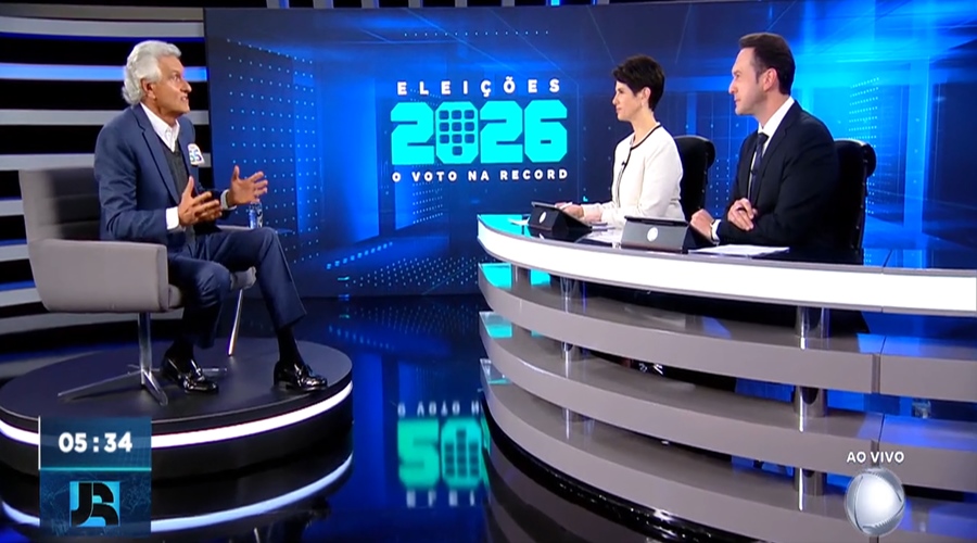 Imagem: entrevista caiado record À Record, Caiado afirma que 'jovens não querem trabalhar com CLT' e que não se pode 'engessar' mão de obra Imagem: entrevista caiado record À Record, Caiado afirma que 'jovens não querem trabalhar com CLT' e que não se pode 'engessar' mão de obra