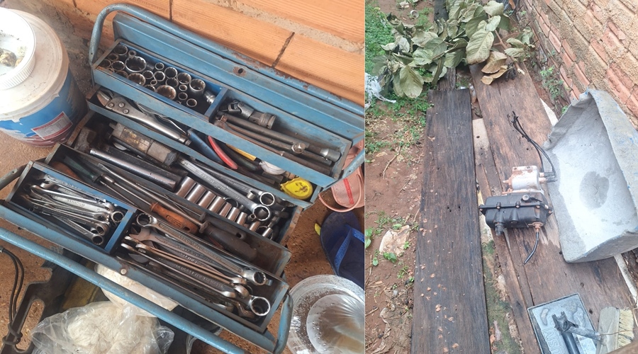 Imagem: ferramentas e modulos de caminhoes furtados Investigação leva à prisão de três suspeitos e recuperação de módulos de caminhões furtados Imagem: ferramentas e modulos de caminhoes furtados Investigação leva à prisão de três suspeitos e recuperação de módulos de caminhões furtados