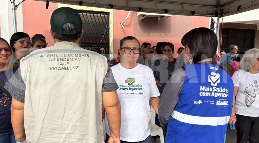 Imagem: greve SISPMUR ACS e ACE paralisam atividades em Rondonópolis e cobram pagamento de incentivo e melhores condições de trabalho Imagem: greve SISPMUR ACS e ACE paralisam atividades em Rondonópolis e cobram pagamento de incentivo e melhores condições de trabalho