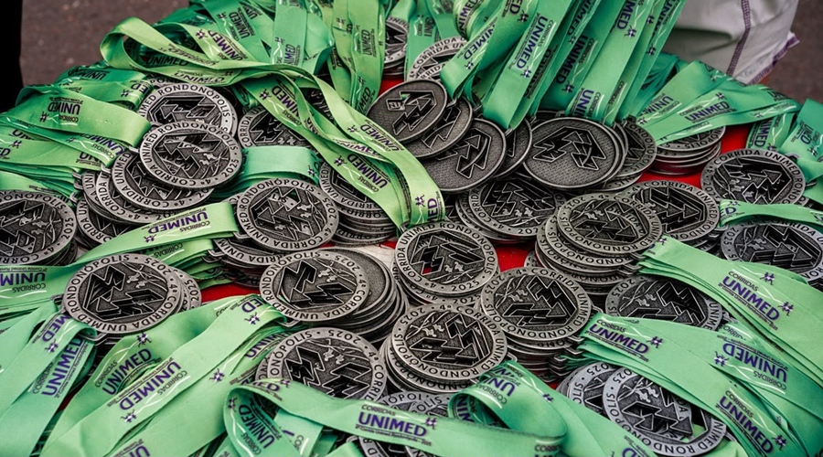 Imagem: medalhas corrida unimed 5ª Corrida Unimed Rondonópolis acontece no próximo domingo com 400 atletas Imagem: medalhas corrida unimed 5ª Corrida Unimed Rondonópolis acontece no próximo domingo com 400 atletas