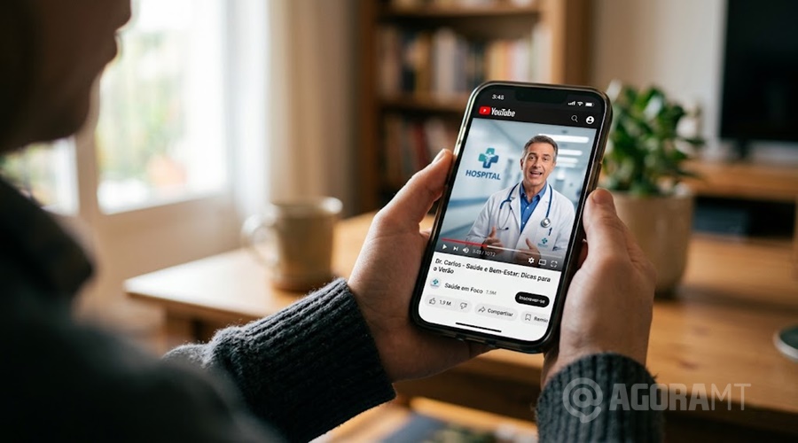 Imagem: medico Governo identifica 97 perfis com falsos médicos criados por IA no YouTube