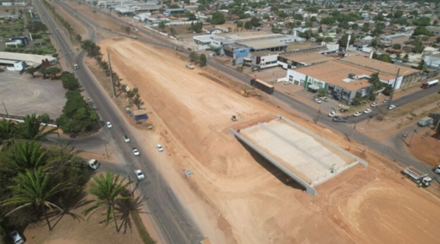 Imagem: obra 163 sinop nova rota Desvio na BR-163 será ampliado em 600 metros para continuidade das obras de viaduto em Sinop Imagem: obra 163 sinop nova rota Desvio na BR-163 será ampliado em 600 metros para continuidade das obras de viaduto em Sinop