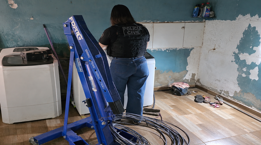 Imagem: operacao cronos Seis são presos por furtos de equipamentos de irrigação avaliados em R$ 800 mil