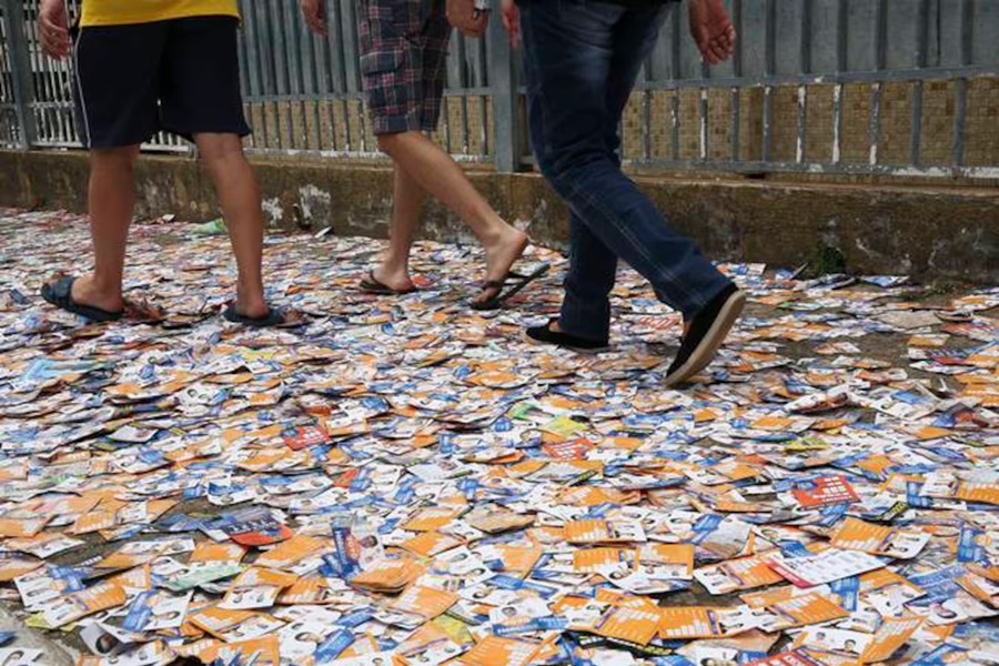 Imagem: Denuncias e irregularidades TSE recebe 77 mil denúncias de irregularidades nas eleições pelo aplicativo Pardal