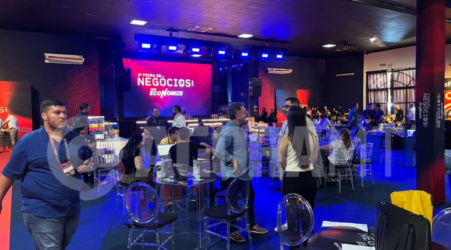 3ª Feira de Negócios da Rede Economize atrai mil pessoas em Rondonópolis