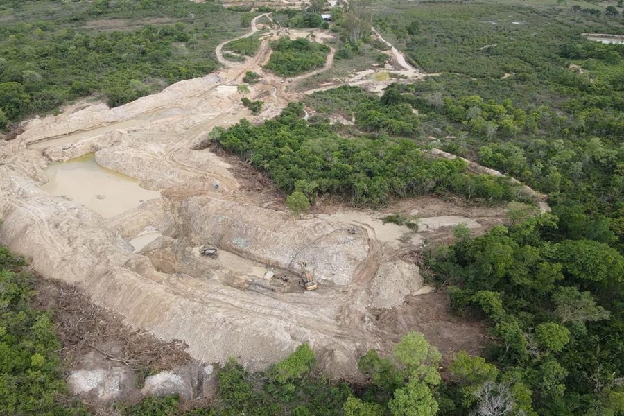 Imagem: Garimpo ilegal Batalhão Ambiental flagra garimpo ilegal em área de preservação e aplica multa de R$ 18 mil Imagem: Garimpo ilegal Batalhão Ambiental flagra garimpo ilegal em área de preservação e aplica multa de R$ 18 mil