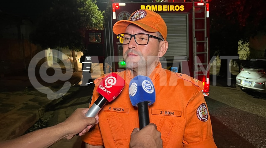 Imagem: SUBTENENTE R SOUZA CORPO DE BOMBEIROS EXCLUSIVO | Brigadista pula muro, resgata idoso e ajuda a conter princípio de incêndio em Rondonópolis Imagem: SUBTENENTE R SOUZA CORPO DE BOMBEIROS EXCLUSIVO | Brigadista pula muro, resgata idoso e ajuda a conter princípio de incêndio em Rondonópolis