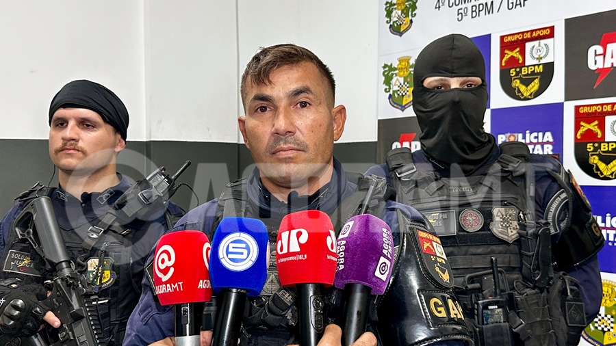 PM prende três suspeitos de tráfico de drogas em Rondonópolis, MT
