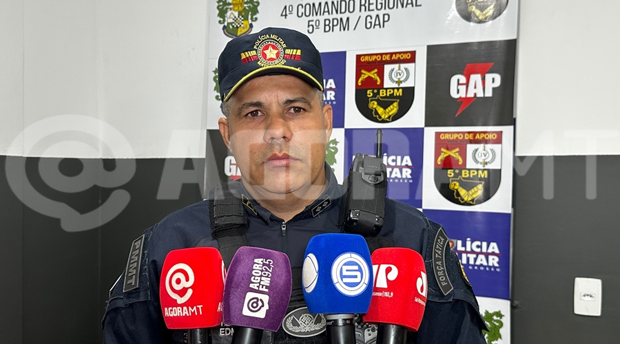 Imagem: Tenente Edmilson GAP Adolescente de 17 anos é apreendido após denúncia de estupro de vulnerável em Rondonópolis