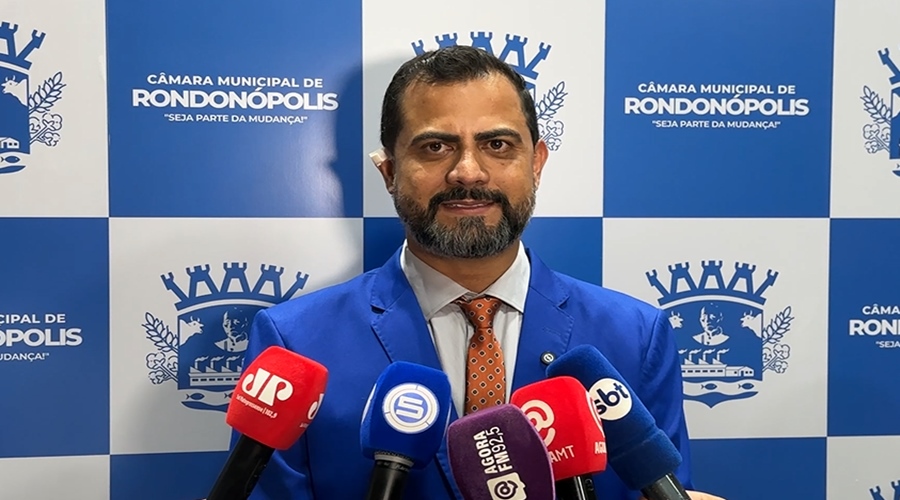 Vereador Wesley Cláudio retorna à Câmara de Rondonópolis, MT