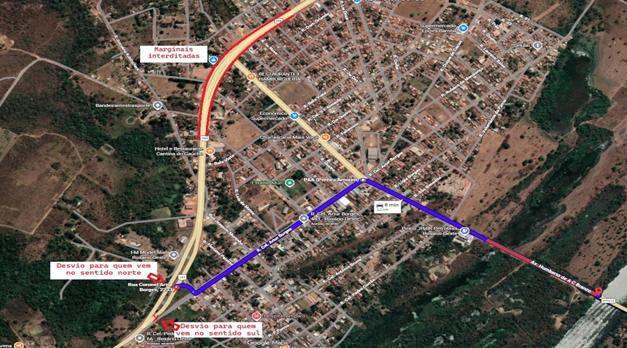 Imagem: br 364 rosario do oeste BR-364 terá interdição temporária em Rosário Oeste para obras de manutenção entre hoje e sexta-feira Imagem: br 364 rosario do oeste BR-364 terá interdição temporária em Rosário Oeste para obras de manutenção entre hoje e sexta-feira