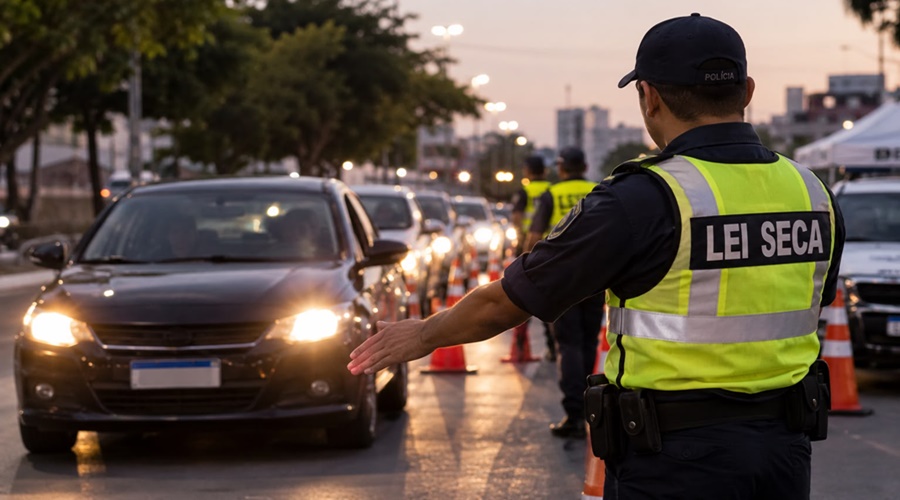 Imagem: lei seca CDL orienta comerciantes de Rondonópolis sobre regras da Lei Seca neste domingo de eleição