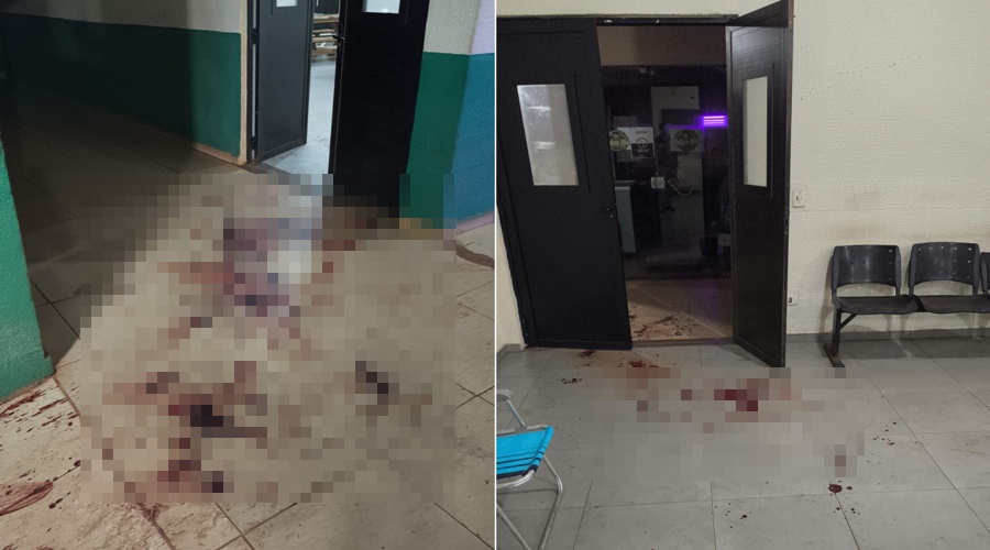 Imagem: sangue marido Mulher é detida após esfaquear marido; vítima morreu em hospital de Rondonópolis Imagem: sangue marido Mulher é detida após esfaquear marido; vítima morreu em hospital de Rondonópolis