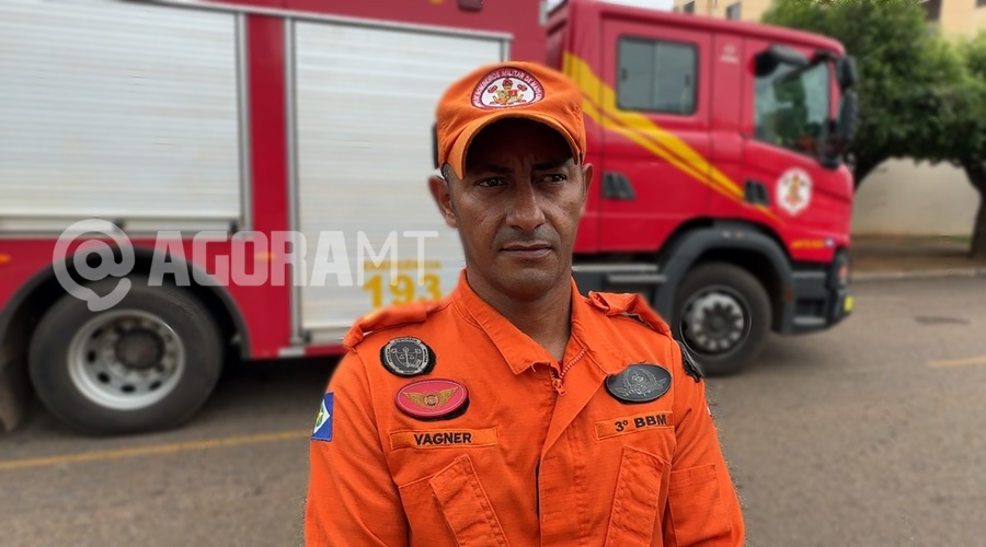 Imagem: subtenente vagner Princípio de incêndio em berçário mobiliza bombeiros e provoca retirada de crianças em Rondonópolis