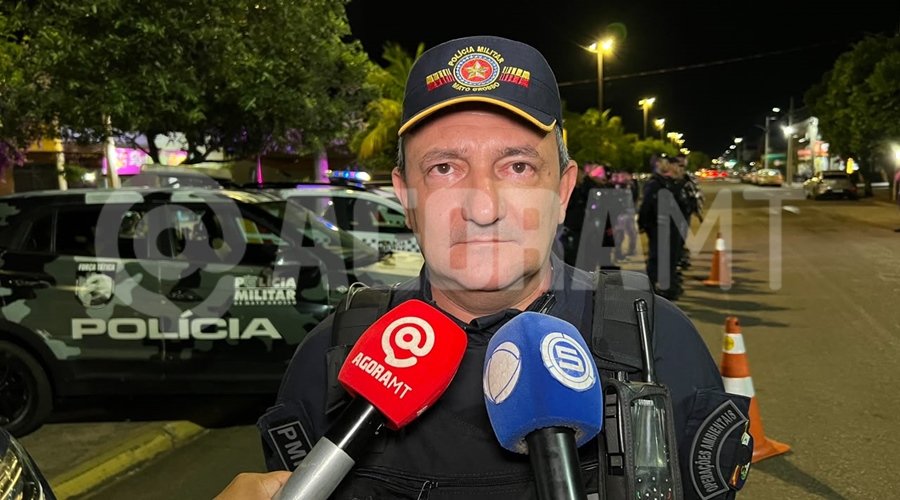 Imagem: tenente Ronny Polícia Militar reforça policiamento com operações Centro Seguro e Força Total em Rondonópolis Imagem: tenente Ronny Polícia Militar reforça policiamento com operações Centro Seguro e Força Total em Rondonópolis